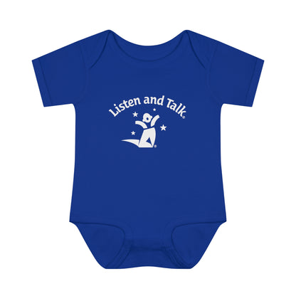 Listen and Talk Infant Baby Rib Bodysuit