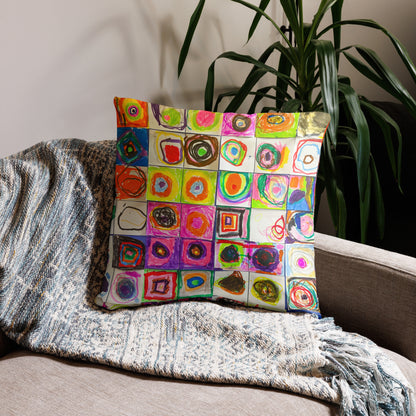 Student Art Pillow Cover