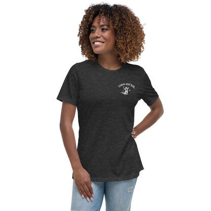 Embroidered Women's Relaxed T-Shirt