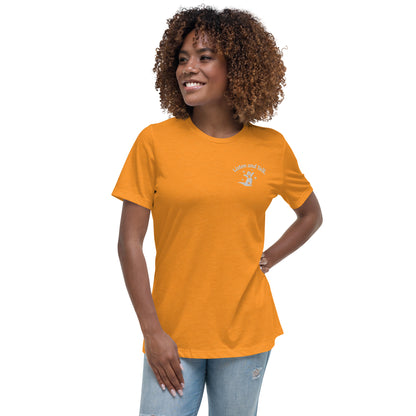 Embroidered Women's Relaxed T-Shirt