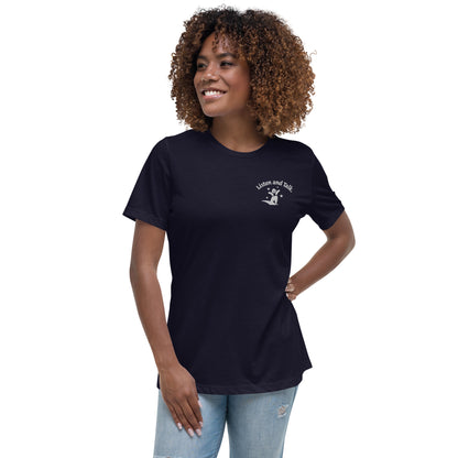 Embroidered Women's Relaxed T-Shirt